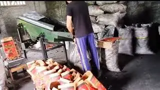 Peneira para empacotar carvão de churrasco, como empacotar carvão e ganhar dinheiro