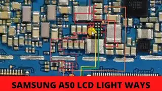 samsung a50 display light problem and solution 