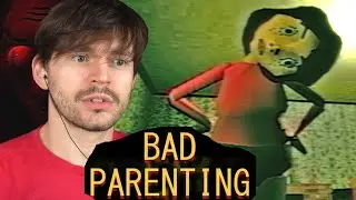 УЖАСНЫЕ РОДИТЕЛИ (Bad Parenting) игра про бесмощного несчастного и бесправного ребёнка - ХОРРОР