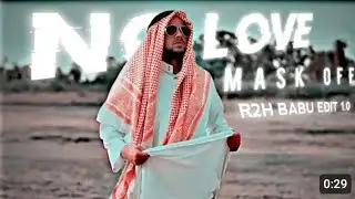 R2h || Zayn Attitude 😎 | ( Slow +reverb ) || habibi comedy 😅 | No Love