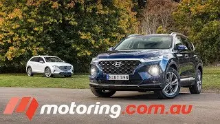 2018 Hyundai Santa Fe v Mazda CX-9 | motoring.com.au