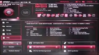 MSI Z170A Gaming M5 BIOS Overview