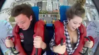 Bouncing Boobs On Swing #09 | Nip slip | Down Blouse | Slingshot