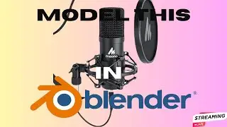 Mastering 3D: Live Blender Modeling Session!