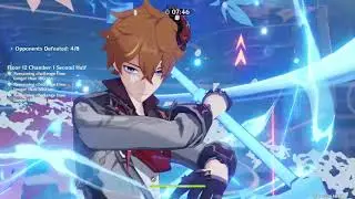 Spiral Abyss 2.1 | Floor 12 | 9 Stars | Keqing, Childe and Ningguang | Genshin Impact
