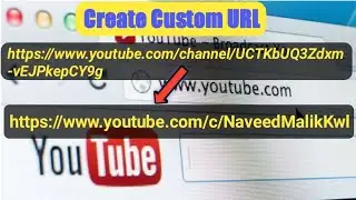Custom URL For YouTube Channel | Change Channel Link