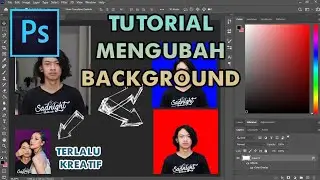 Adobe Photoshop : Tutorial Mengubah Background Foto Menjadi Foto Buku Nikah