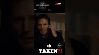 TAKEN-I Will Find You and I Will Kill You Scene‼️#movie #taken #action #letstalkclassics