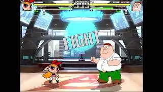 MUGEN ULTIMATE ALL-STAR Z: BLOSSOM VS PETER GRIFFIN