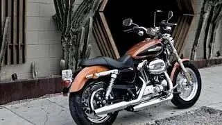 Нереально крутой мотоцикл Harley Davidson Sportster XL 1200C Custom легендарный байк