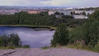 Мурманск. Больничный городок. Окунёвое озеро.