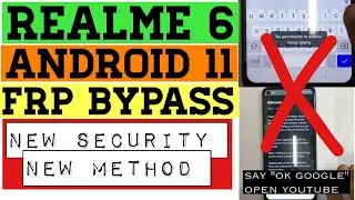 Realme 6 FRP Bypass Android 11 2022 || RMX 2001 Google Account Bypass Without pc
