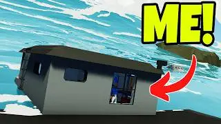 Storm Shelters vs TSUNAMI DESTRUCTION! Stormworks TESTING!