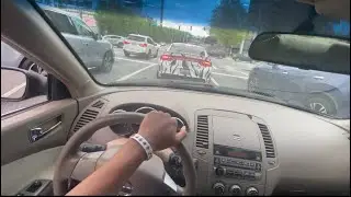 SRT ALTIMA DESTROYES HELLCAT IN ATLANTA TRAFFIC POV😈