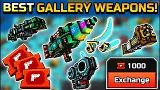 BEST GALLERY WEAPONS IN 2023! | Pixel Gun 3D
