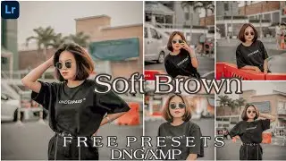 Selebgram photo editing tutorial lightroom || Soft brown tone lightroom
