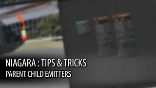Parent and Child Emitters in Niagara using Scratch Pad in Unreal Engine | Realtime VFX