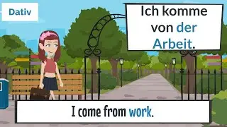 #02 Learn German | Prepositions with the Dative | German A1 | German A1 | Easy German