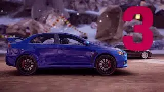 Asfalt 9:Легенды.Гонки на крутых тачках Mitsubishi Lancer Evolution турбо.Гонки с офигенной графикой