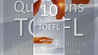 Shorts Compilation #32 | TOEFL Structure & Written Expression Questions