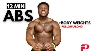 12 Min Abs Workout - Follow Along Workout | No Repeat | No Talking
