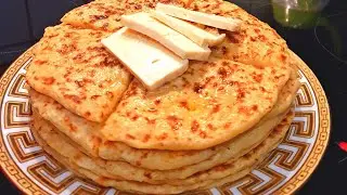 Хычины с картофелем и сыром/Khychiny mit Kartoffeln und Käse