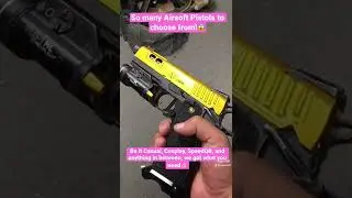 Gas Blowback Airsoft Pistols are awesome! 
