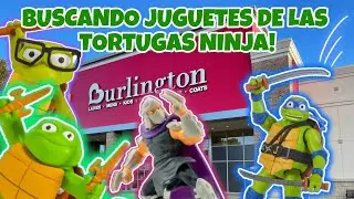 🚨Juguetes de las Tortugas Ninja Caos Mutante y más en la Tienda Burlington!!💥Precios Económicos😲