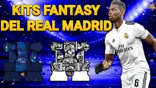 Kits fantasy del Real Madrid para dream league soccer