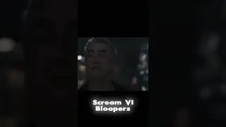 Scream VI Bloopers 💀😂😂 #comedyvideo