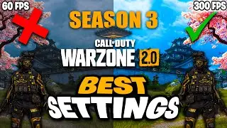 *UPDATED* BEST SETTINGS for WARZONE 2 SEASON 3! ( Best Controller, Graphics & Audio Settings )