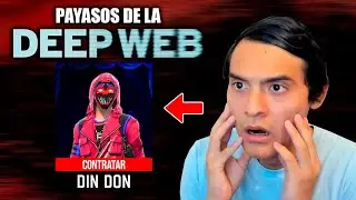 ENTRO A LA DEEP WEB Y CONTRATO AL PAYASO DIN DON 😰 *ESTO PASO* Free Fire