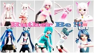 -MMD x FNAF- Rather Be