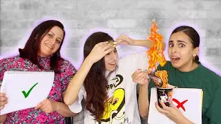 perla sibani | تحدي مين بيعرفني اكتر؟ امي او ختي