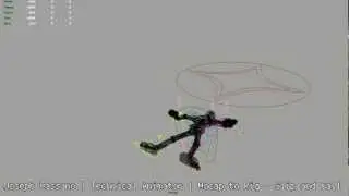Mocap to Rig - Slip and Fall (Humanoid Robot Rig - 2012)