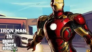 МОД НА ЖЕЛЕЗНОГО ЧЕЛОВЕКА В GTA5!