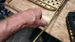 Repairing a metal outdoor folding chair