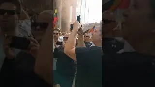 10 августа  2021 массовый митинг в Вильнюсе.