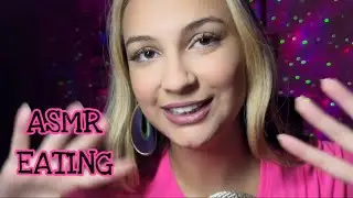АСМР итинг 🥤ем что-то странное 😴 ASMR EATING AND WHISPER 🌙💤