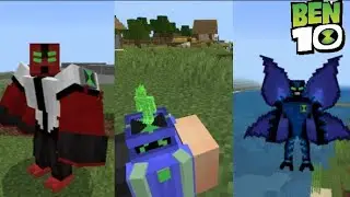 THIS NEW BEN 10 ADD-ON IS INSANE! | MINECRAFT ADD-ON FOR 1.21.82+