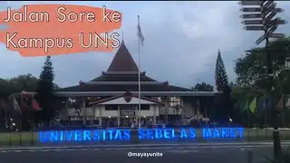Jalan Sore menuju Universitas Sebelas Maret lewat Flyover Palur