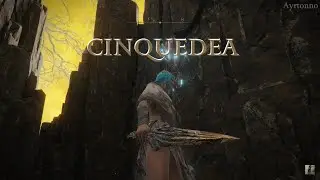 ELDEN RING - Convergence Mod Weapon Showcase - Cinquedea (Effect Reworked)
