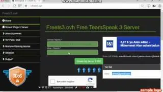 Bedava 100 kişilik teamspeak 3 server kurma (Free ts3)