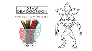 How to draw DEMOGORGON step by step