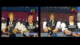 Retro Head to Head - Virtua Cop - Sega Saturn Vs. Sega Model 2