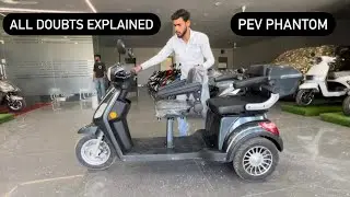 PEV PHANTOM | PEV ELECTRIC THREE WHEEL SCOOTER