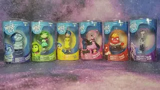INSIDE OUT TOMY MINIFIGURES COMPLETE COLLECTION FULL SET!