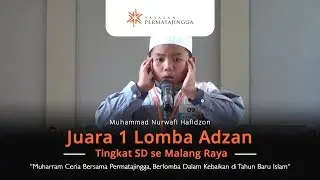 Adzan Merdu, Inilah Juara 1 Lomba Adzan Tingkat SD se Malang Raya