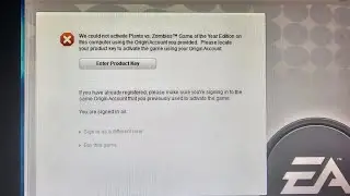 How to fix EA : Activation error