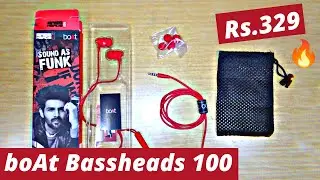 boAt Bassheads 100 Made In INDIA Edition Unboxing & Review | Best earphones under 500